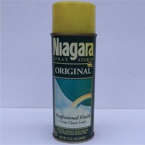 Vintage Niagara Spray Starch with Yellow Cap